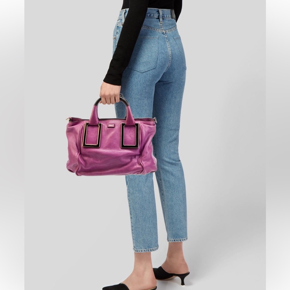 Chloe leather handle bag - Picture 2 of 7